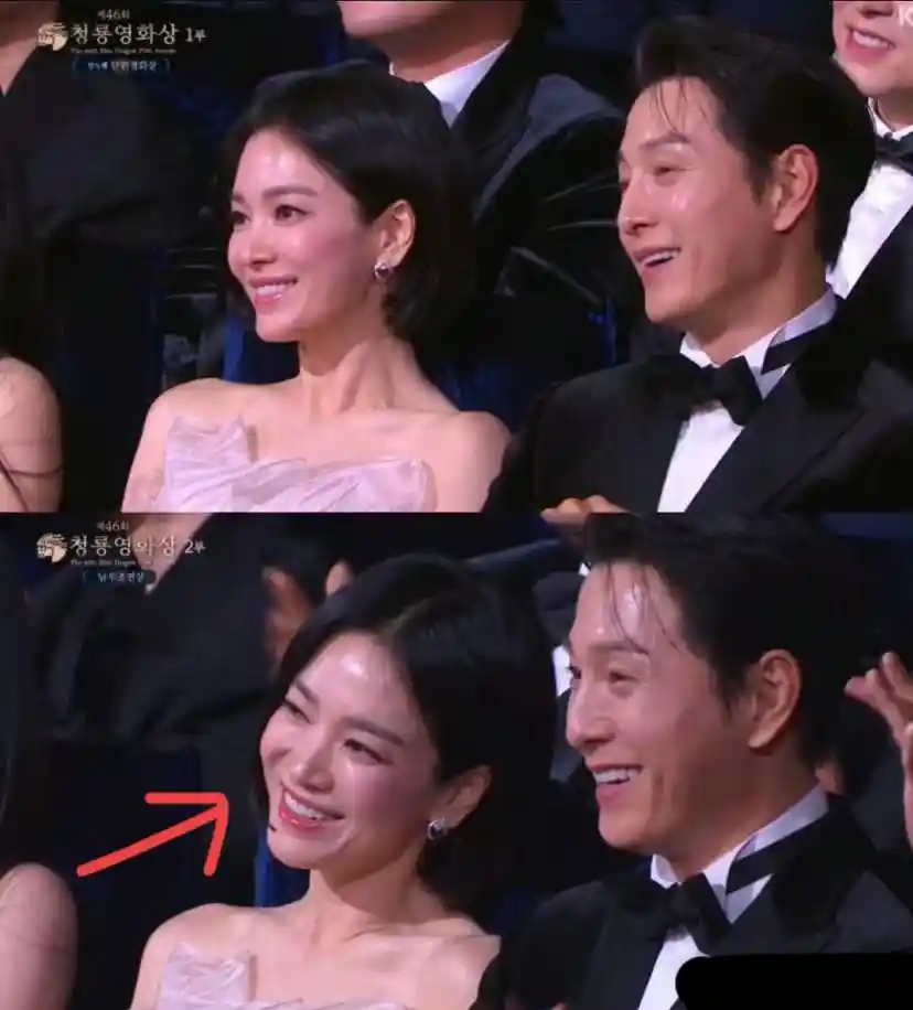 宋慧乔冷脸回应玄彬孙艺珍，青龙奖双冠王遭无声反击