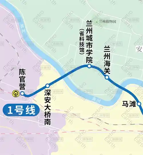兰州地铁全图上线，城市轨道新纪元开启